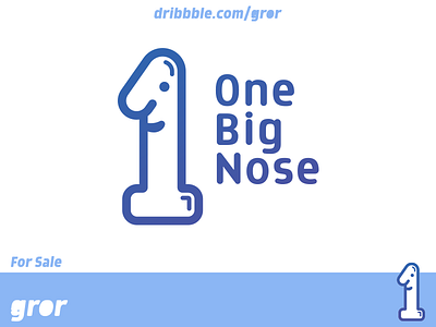 One Big Nose Logo