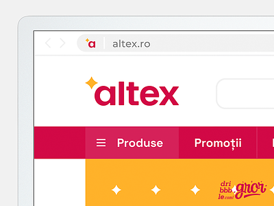 Altex on Web altex brand brand identity brand system branding concept design favicon gror logo rebranding redesign retail star web website