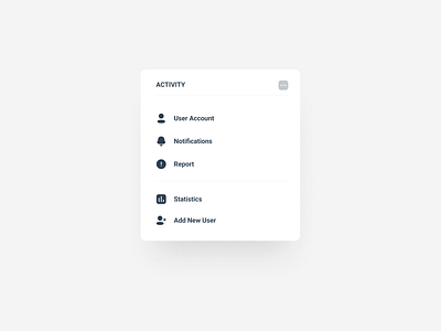 Menu UI menu ui ux