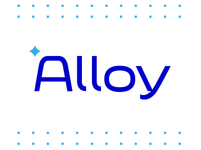 Alloy logo alloy branding chicago custom logo custom type lettering logo typography
