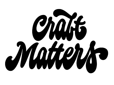 Craft Matters craft craft matters lettering