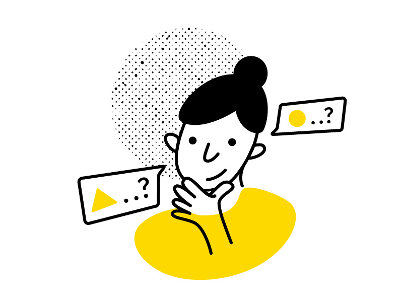 Blob lady chicago website illustration tech woman illustration woman icons illustration