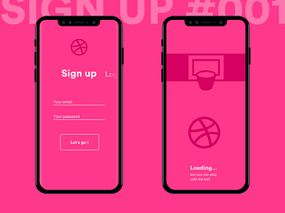 Daily UI challenge #001 — Sign Up