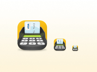 Chip And Pin bank card icon