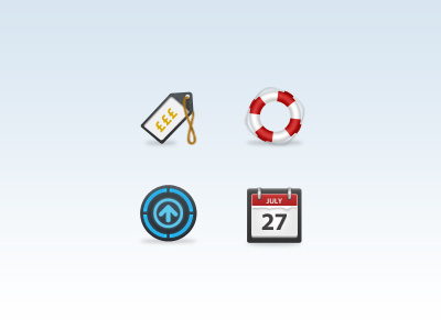 Icons calendar icons support tag up