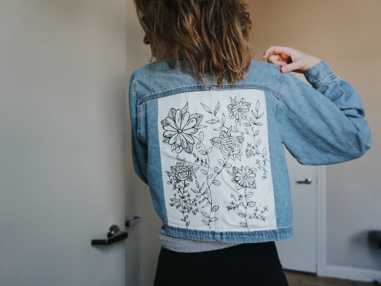 jeans painting designs