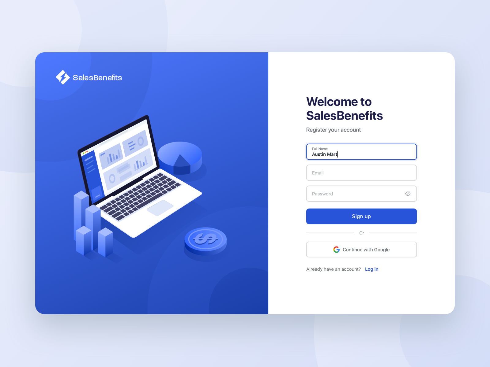 Onboarding for Sales Commission Software by Vimal tk for Stead on Dribbble