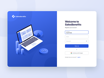 Onboarding for Sales Commission Software app dribbble icon illustration onboarding ui typography ui ui design ux