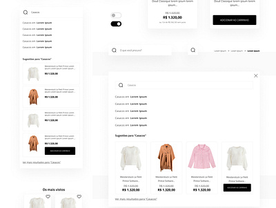 NIINI E-commerce Components button card componentes design design system ecommerce fashion figma icon mobile moda online store product product card responsive roupas search style guide ui ux