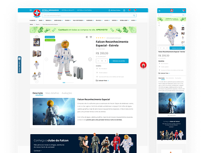 Real Project- Design Category Page E-commerce Estrela Brinquedos