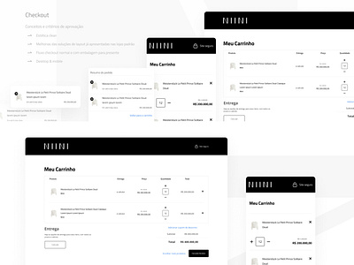 Components Checkout Figma: E-commerce NIINI