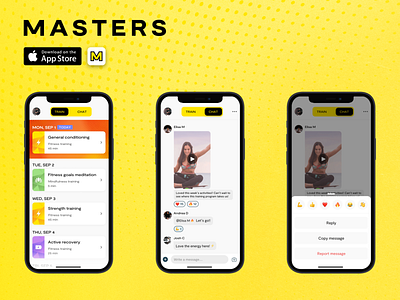 Masters - Now in the App Store! app store application branding design interface ios logo mobile typography ui ux