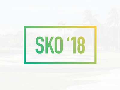 SKO '18 BRANDING