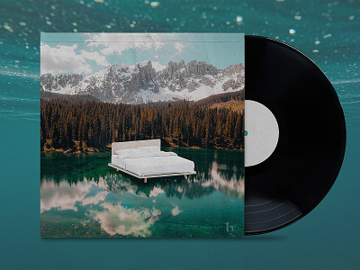 Nature Sounds album cover design digital art graphic design national park packaging photo manipulation photoshop surreal surrealism vinyl cover