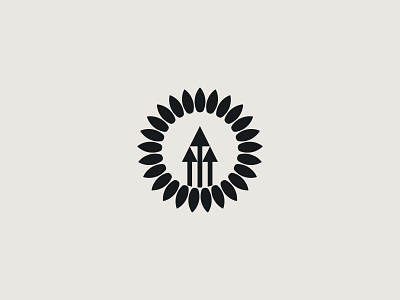 მწვანეები / logo arrows branding logo minimalistic movement organisation sunflower