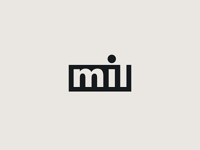 Mil / logo logo minimalist logo ngo organisation