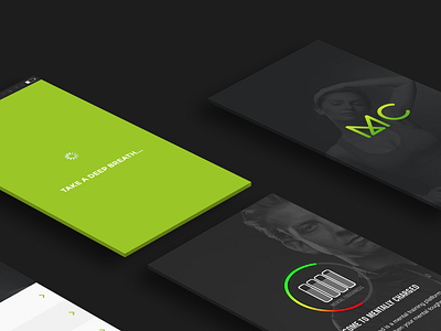 Mentally Charged | App Design app design designer innovative mobile mobile app online ui ux web
