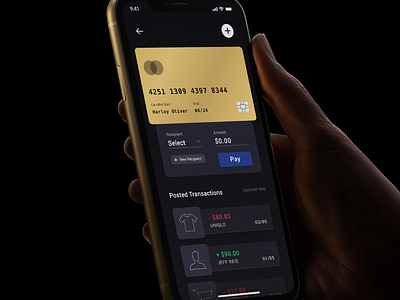 Invisible Payment App app app design design mobile ui ux