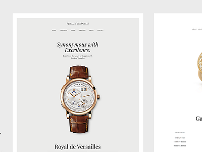 Luxury Watch Dealer - Website Experience