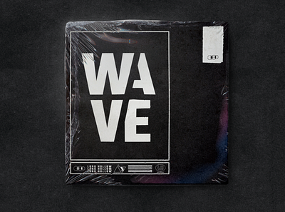 WAVE WORSHIP black brand brand indentity cd packaging church branding church design crtvchurch crtvmin logo record type wave