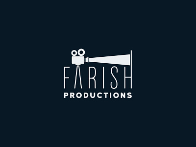 Farish Productions branding identity logo logo design production