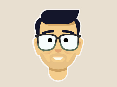 Self Portrait Character character flat illustration illustration portrait self portrait