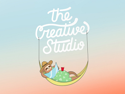 March Studio Sloth character design handlettering illustration sloth spring break st patricks day studio wallpaper