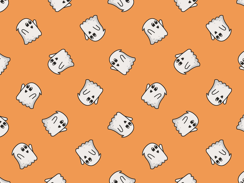 Ghosty pattern by Tyler Lee on Dribbble