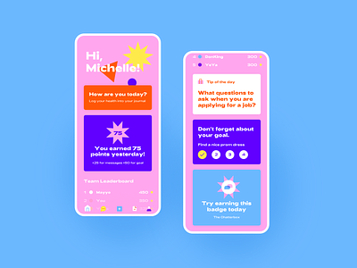 Care Buddy - Home colorful medical medical app ui youthful