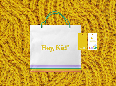 Hey, Kid branding design illustration logo typography