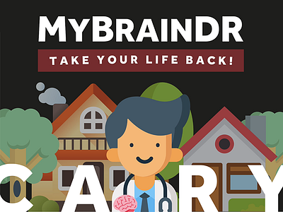 MyBrainDR - Animation animation design medical neurofeedback video whiteboard
