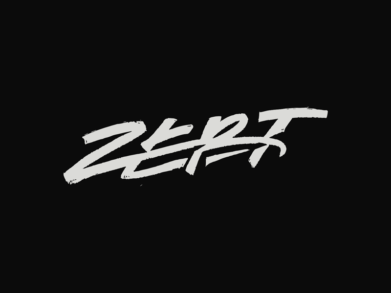 ZERT Typography Design by Shivy on Dribbble