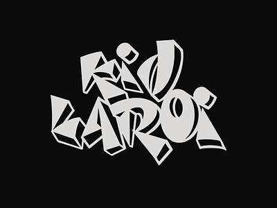 KID LAROI LOGO branding design designing illustration illustrator logo logotype ui ux vector