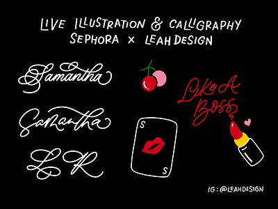 5 untold lessons on how to get better results in Calligraphy — Leah Design   Custom Hand Lettering & Illustration, Live Calligraphy & Workshops, Mural  Art & Design
