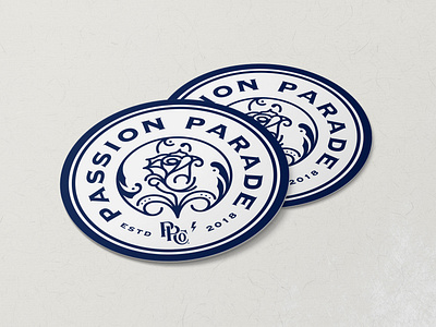 Passion Parade Co. Sticker Design