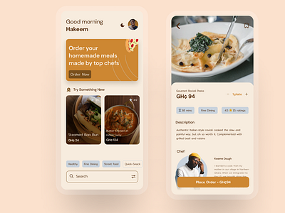 Food App Concept design figma figmaafrica food ios minimal mobile ui visual design