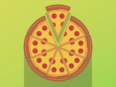 Pizza Line Art food graphic icon icon design iconography illustration line art pizza
