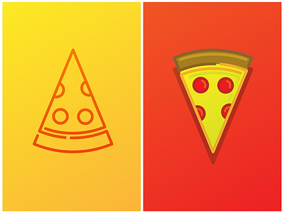 Pizza Icon food houston icon icon design iconography line art pizza