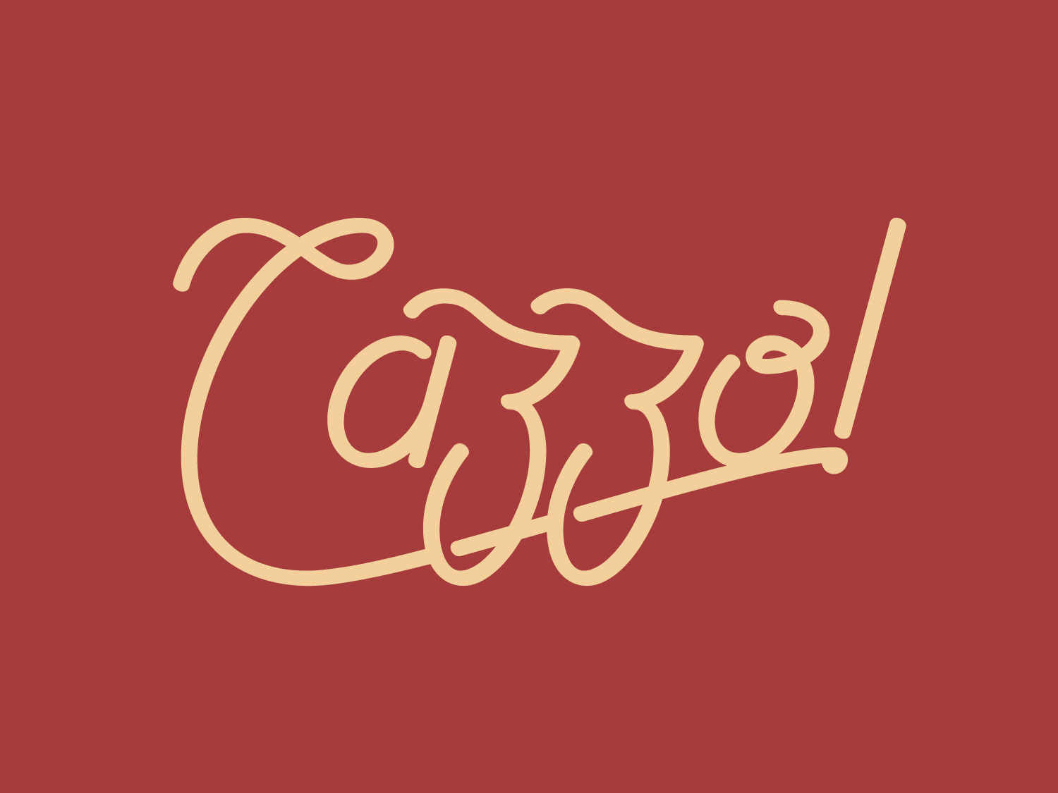 Cazzo by Zach Stroeher on Dribbble