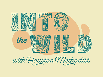 Into the Wild brand identity branding graphic design graphic designer houston type typography wild zoo