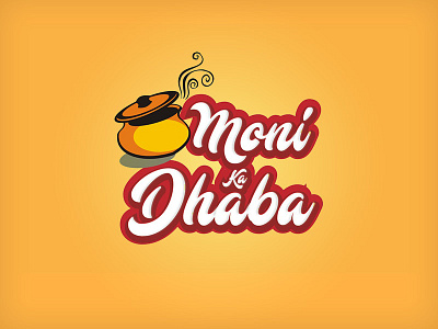 Moni Ka Dhaba - Restaurant Logo branding logo logodesign logodesigner logodesigns restarauntbranding restarauntlogo