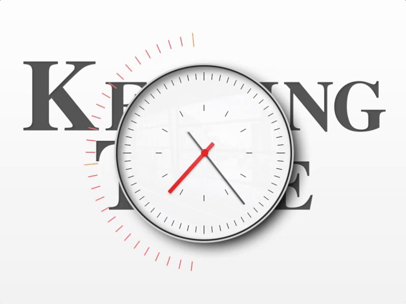 Keeping Time - Watch Website - Animation