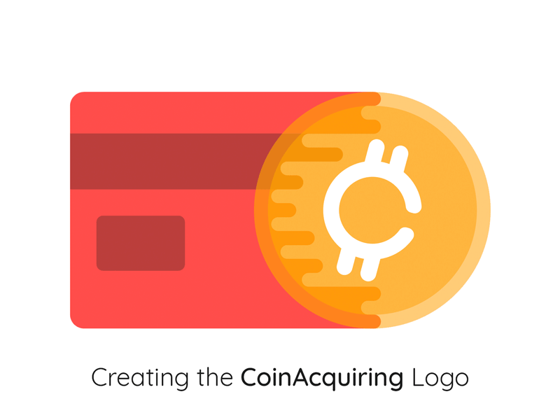 Coin Aquiring Logo - Aimation animation bitcoin branding credit card crypto crypto currency currency identity logo logotype money motion