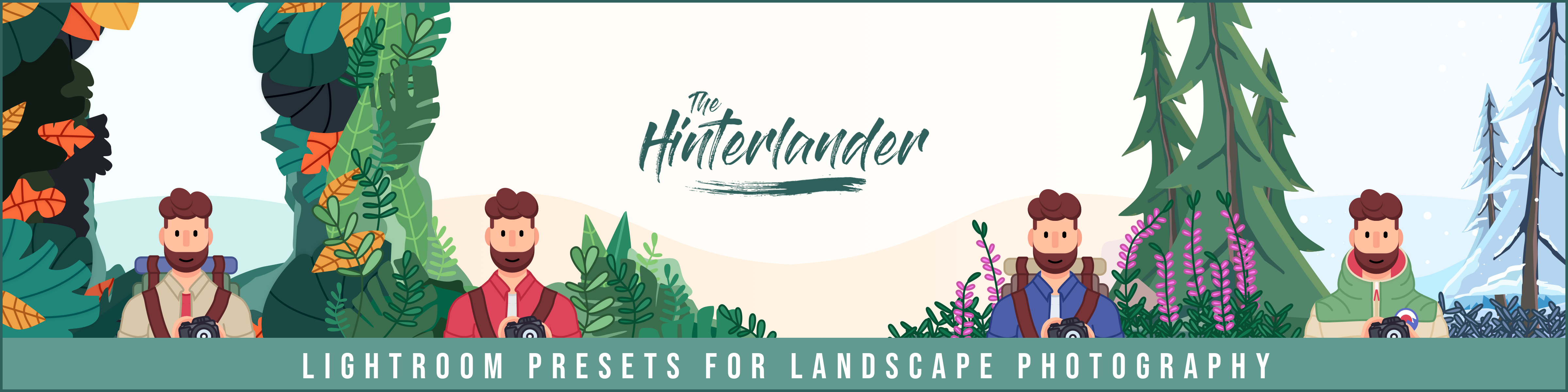 The Hinterlander Etsy Banner by Josh Overton on Dribbble