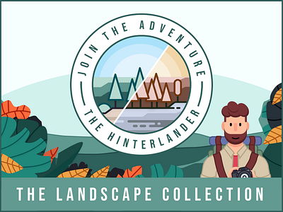 The Landscape Collection - Lightroom Presets adventure beard branding character character design explorer filter flat icon illustration instagram jungle lightrom lightroom mobile lightroom preset logo minimal photography presets vector