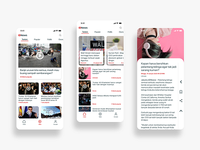 Hey Dribbblers! Here is my new work. It's News App Concept.