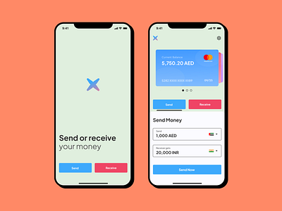 Money Transfer App UI