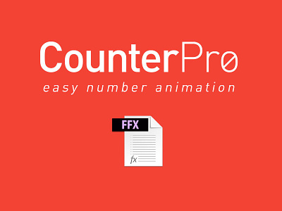 Counter Pro // Free AE Preset