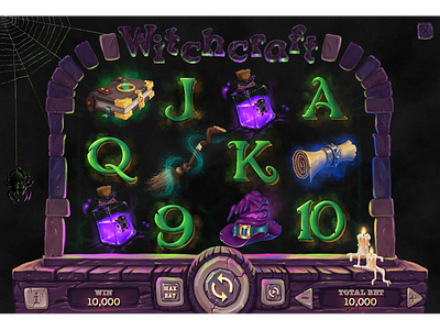 Witchcraft slot game