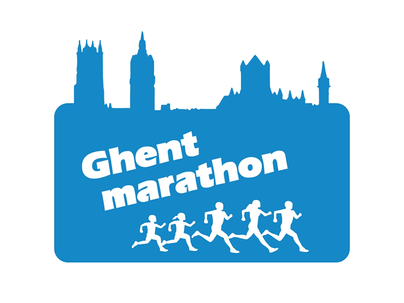 Ghent Marathon Logo animation